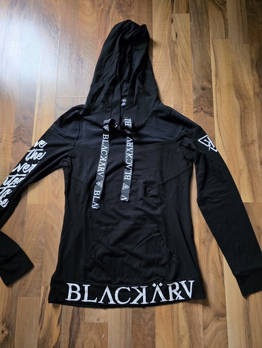 Black Women’s Black Logo Hoodie Sweater